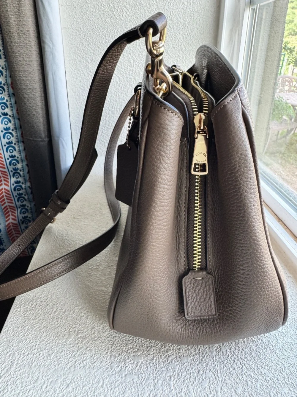 Coach Savannah Carryall Large Taupe